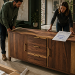 avis sur meuble house buffet bois massif déballage