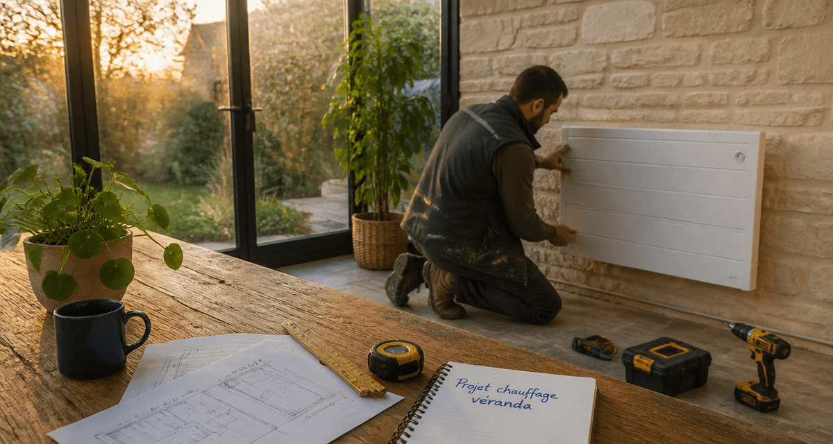 comment chauffer une veranda radiateur inertie