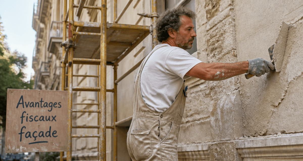 comment déclarer un ravalement de façade aux impôts artisan échafaudage