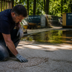hydroway problème revêtement sol drainant abîmé