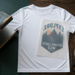 Thermique par sublimation t-shirt polyester presse à chaud
