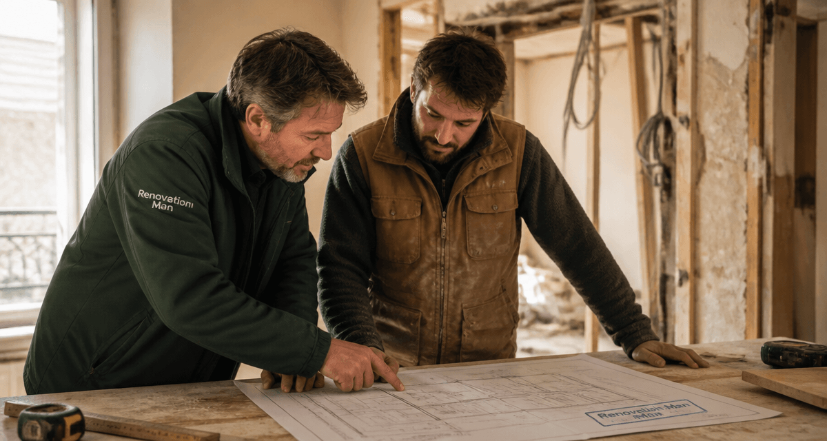 renovation man avis expert et artisan sur chantier