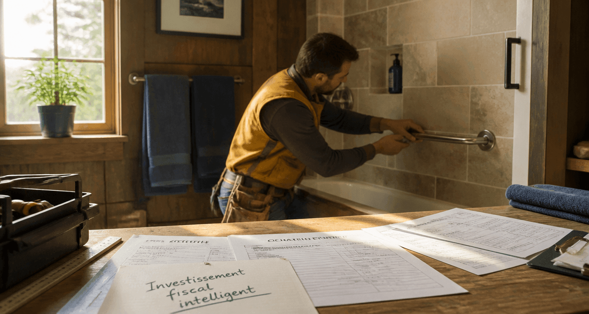 Travaux maison impots artisan facture