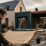 travauxmakers.fr extension maison chantier extension bois pierre