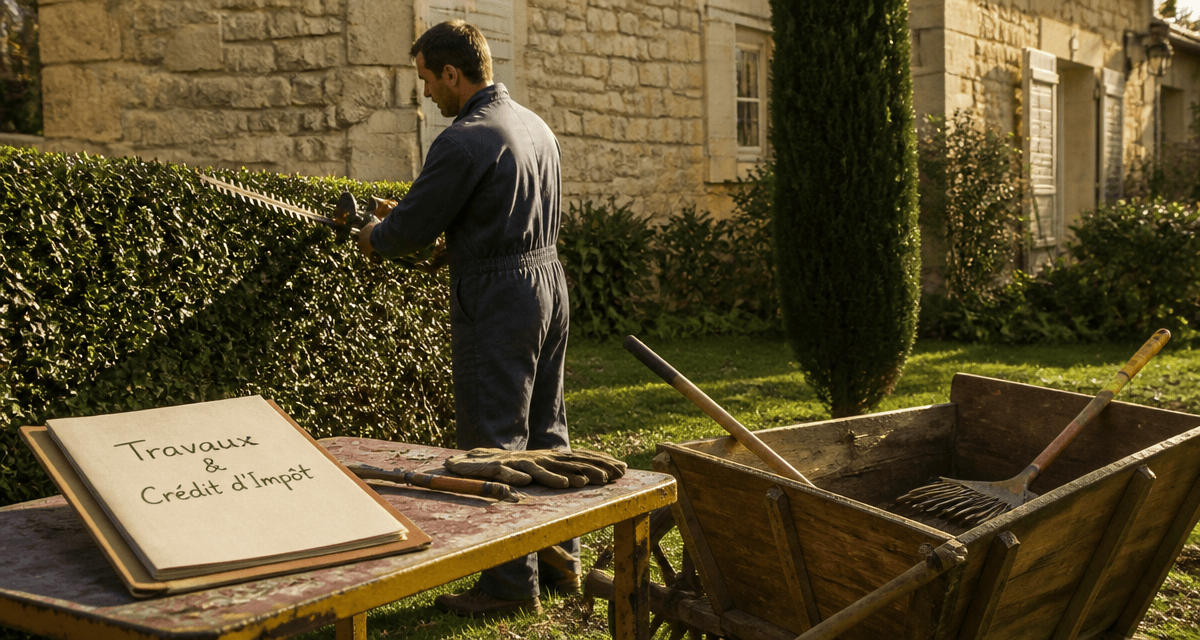 travauxmakers.fr travaux à domicile jardinier crédit d'impôt