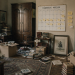 Vider une maison par où commencer, salon en débarras