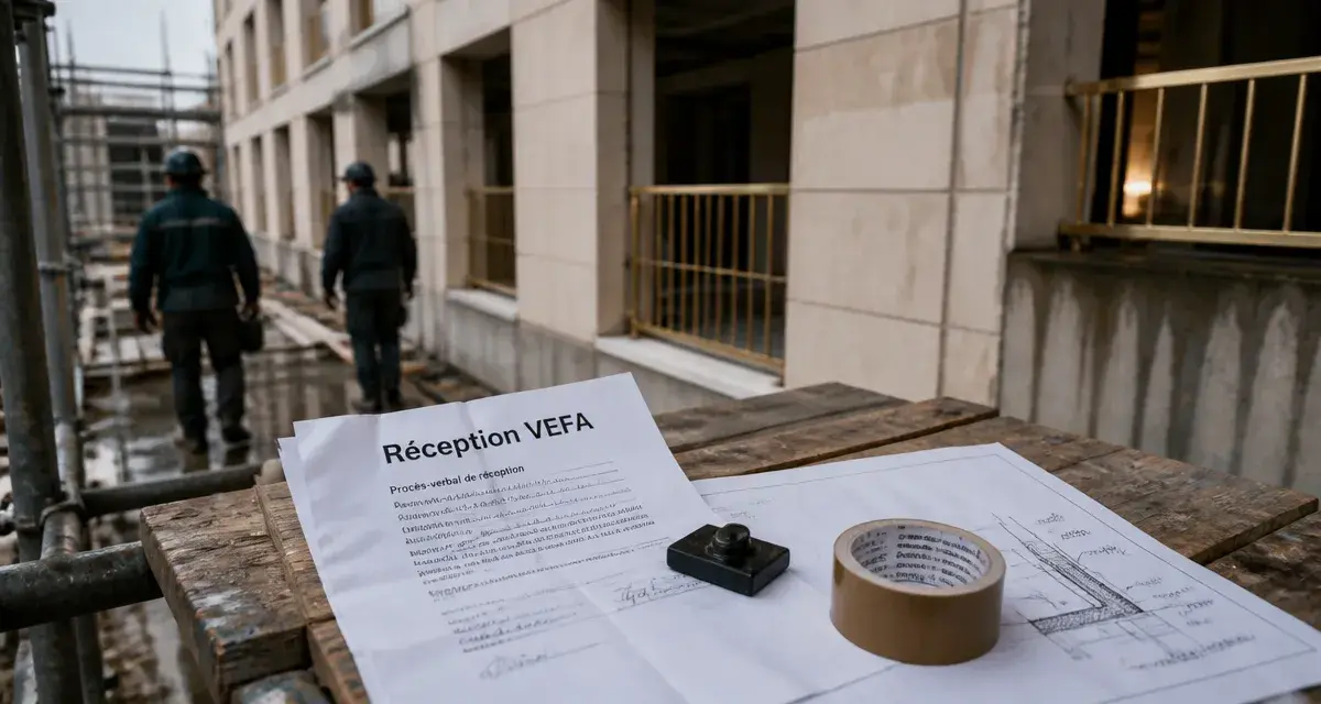 Les nouveaux constructeurs malfaçons : procès-verbal de réception VEFA sur chantier