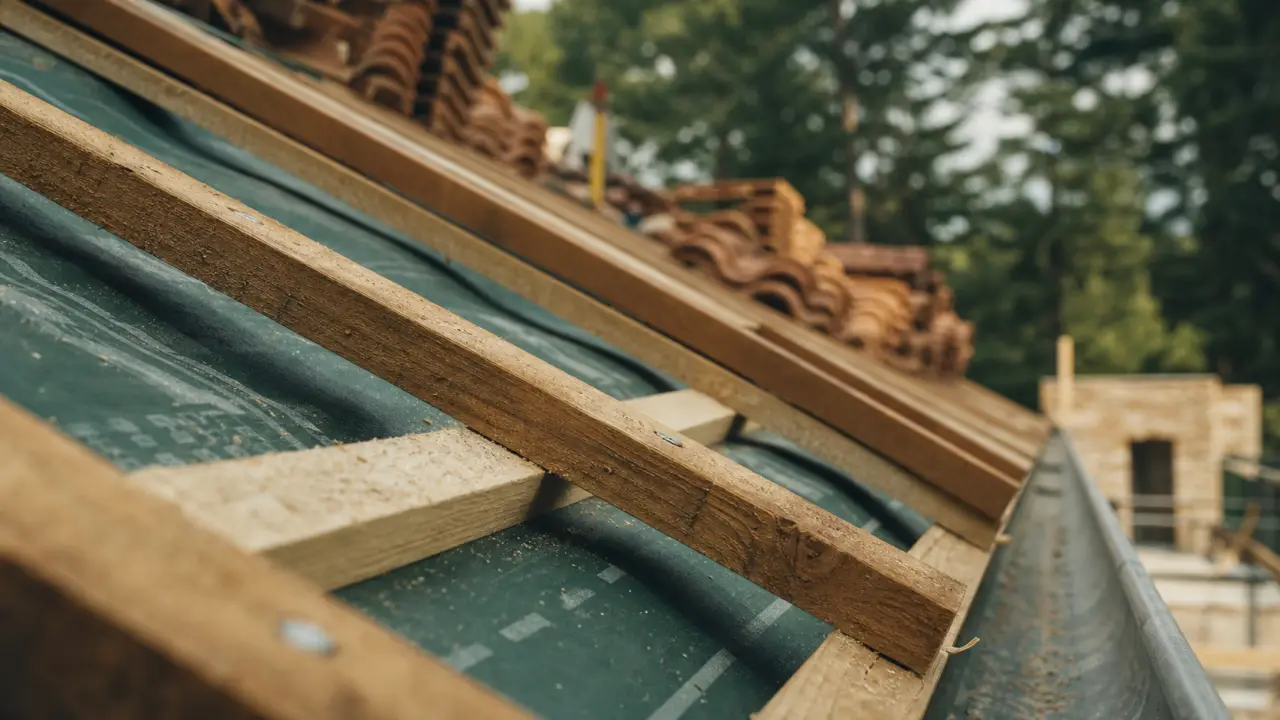 Contre lattage en toiture : lame d’air ventilée contre la condensation