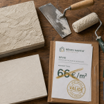Enduit prix m2 : 66 €/m² façade et 8 à 22 €/m² intérieur