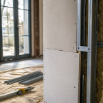 Epaisseur isolation placo 72/48, comparaison doublage 100 ou 147 mm en chantier