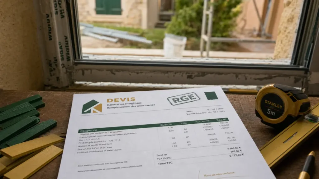 PVC, aluminium ou bois : le bon matériau ne suffit pas, la pose RGE fait la différence