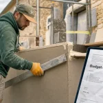 Prix crepi maison 100m2 : façade fraîchement crépie
