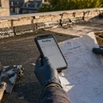 Roofing : toit-terrasse en chantier, membrane bitumeuse et critères d’étanchéité