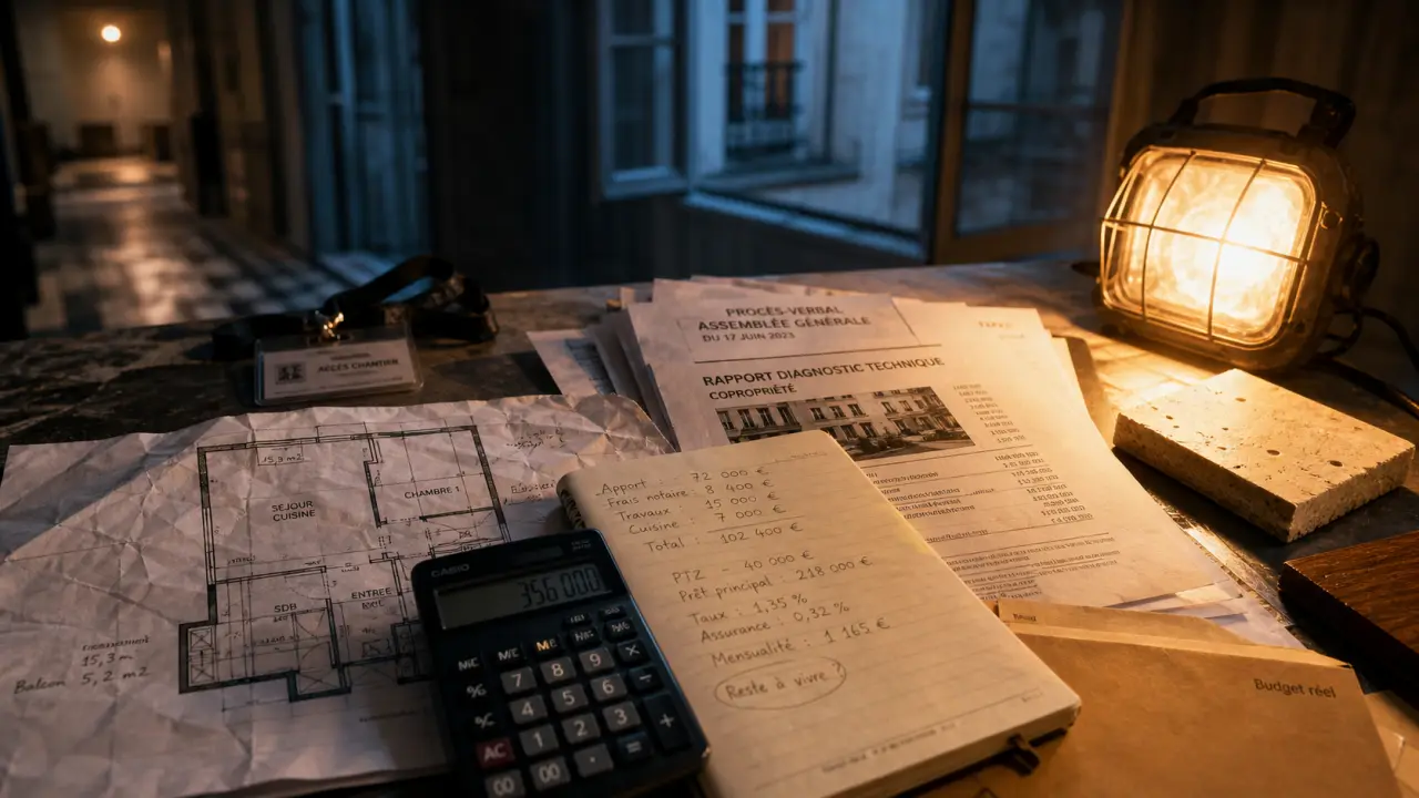 Acheter à Bordeaux appartement : budget réel et documents de copropriété