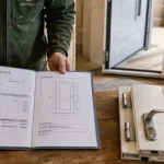 Devis travaux porte d’entrée en PVC : pose artisan et échantillon