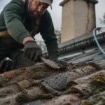 Nettoyage toiture Avignon : artisan démousse les tuiles et protège la toiture