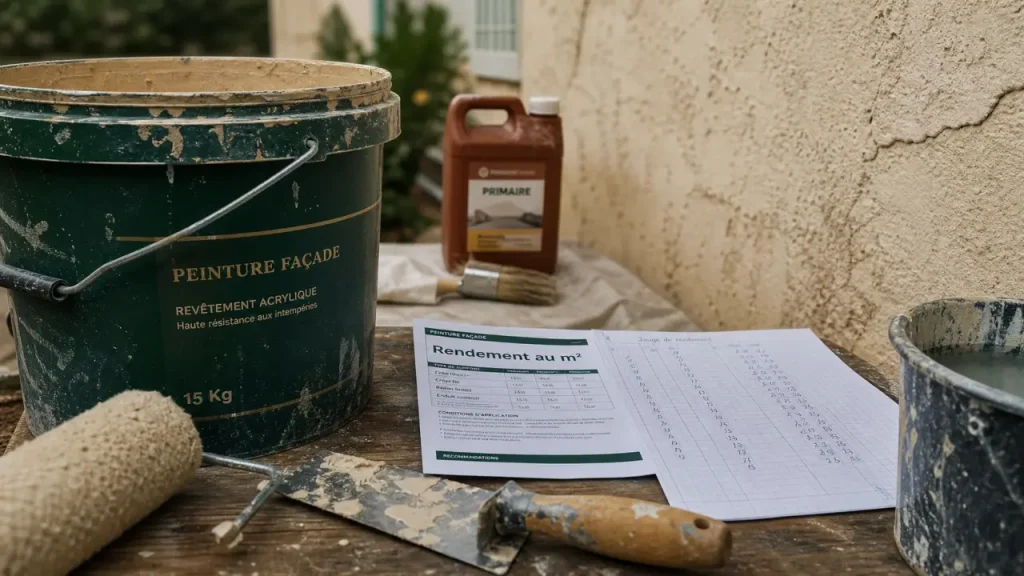 Peinture Murfill façade : 294 € TTC pour 15 kg, mais le rendement fixe le vrai prix