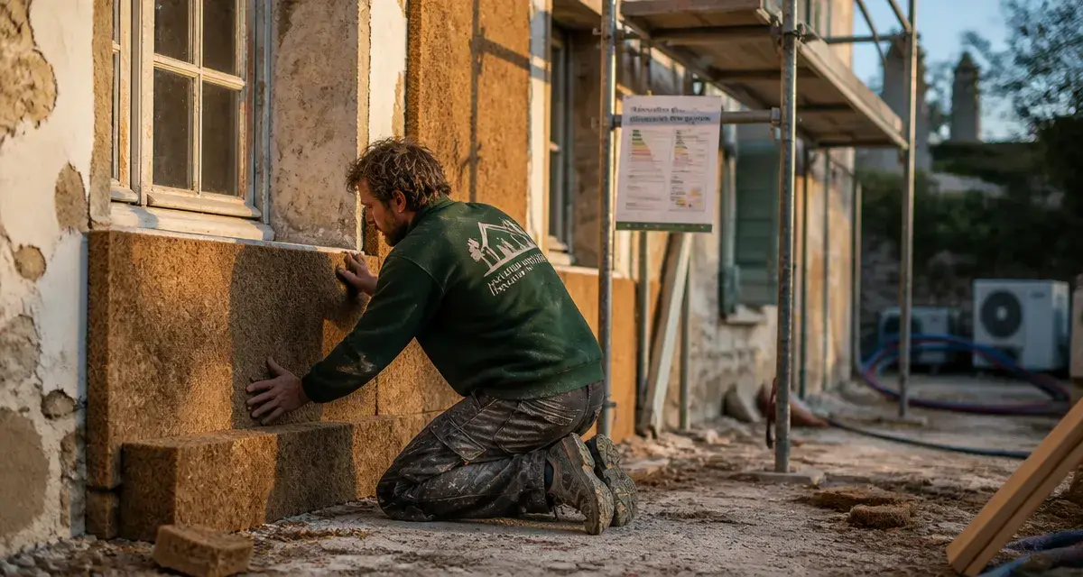 Rénovation valence : artisan installe l’isolation pour améliorer l’efficacité énergétique