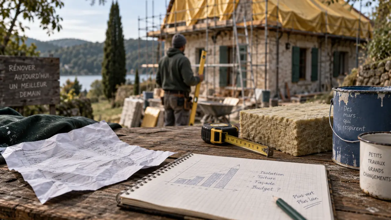 Acheter une maison avec travaux : devis, budget et réserve