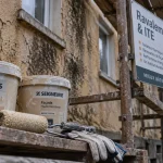 Moderniser façade maison année 70, diagnostic avant travaux, façade en chantier